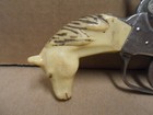 Vintage Hubley Toy Repeater Cap Gun With Horse Head Grips  Rare 