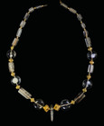 A Masterpiece  Authentic Pyu Gold   Rock Crystal Beads From An Old Collection