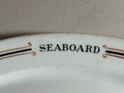Vintage Seaboard Railroad Ceramic Serving Platter Dish Syracuse China