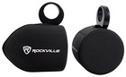Pair Rockville Rwbc Neoprene Covers For 6 5  Marine Wakeboard Tower Speakers