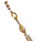 Muslim Tasbih Prayer Beads White Pearl Look With Tassel Islamic Gift Decor           