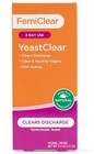 New   2pk   Femiclear Vaginal Yeast Clears Discharge  Fast-acting  All Natural