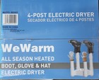 Wewarm  bd001  4 Post-fast Air Boot And Glove Dryer