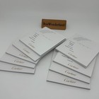 Genuine Blank Cartier Warranty Certificate Booklet    no Red  Cover 