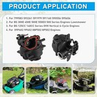 591160 Carburetor Fit Briggs stratton 450e 500e 550e 575e 600e 625e Carb Gasket