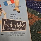 Vtg Fredericks Of Hollywood Lingerie Fashion Catalog Iss  52 Apr - May 1960