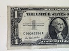 1957 U s  One Dollar  1 Note Blue Seal Silver Certificate
