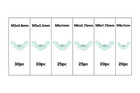 150 Pc Wing Nut Assortment  Metric M4   m12  Cold   forged Steel Corrosion   resistant