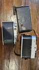 Four Vintage Antique Cameras  Kodak Six-20  Kodak 35   Minolta A    Olimpus  