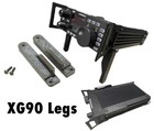 Folding Legs Kick Stand Set For Xiegu G90 Hf Radio