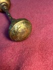 Vintage Antique Victorian Ornate Brass  Bronze Door Knobs Spindle Set