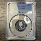 Pr66 1967 Canada Silver Mackerel 10 Cent Proof  Pcgs Trueview- Rainbow Toned