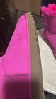 Ugg Bailey Button Women   s Pink Suede Sheepskin Lined Mid-calf Boots Us 9