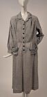 Vintage 1930   s Cotton Floral Feedsack Day Dress W Pockets - As Acquired