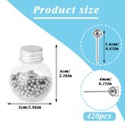 420pcs Sewing Pins Straight Pin For Fabric  0 63in Quilting Pins  Small Strai   