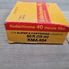 Kodak Kodachrome 40 Color Movie Film Type A Super 8 Cartridge 1984 Sealed