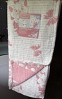 Rare Disney Aristocats Movie Marie Jacquard Woven Throw Blanket Pink 50x60 Nwt