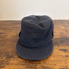 Vintage Wool  West German Army Cold Weather Wool Field Hat     Fold Down Sides