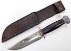 Original Us Ww2 Pal Rh-36 Fighting Knife W  Original Leather Sheath