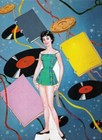 Vintage Uncut 1960 Annette Paper Dolls nostalgic  1 Top Reproduction  1 Seller