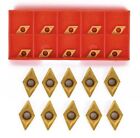 50pcs Dcmt070204 Ck251 Carbide Inserts For Lathe Turning Tool Boring Bar Cutter