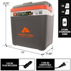 Highline Iceless Electric Cooler 12v 30 Cans Portable Car Thermoelectric Fridge