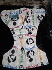 3 New Alvababy Cloth Diapers Nip - Eat Local Theme -  Girl Boy