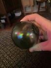 Early 1900   s Antique Japanese Green Hand Blown Glass Ocean Fishing Float 