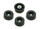 20 Round Rubber Feet Bumpers  W screws - 1 2 H X 1 W  Made In Usa   Free S h