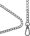 3 Pack Silver Purse Chain Straps Replacement Bag Chains Diy Handbag 16  36  48 