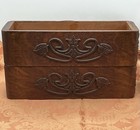 Antique Pair Oak Drawers To Singer Treadle Sewing Machine 1895-1910 Cabinet  5