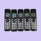 Panasonic Kx-tgf975b Cordless Phone Answering Machine 5 Handsets - Black  uf9071