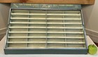 Vtg Large 25    Lily Mills Embroidery Floss Retail Display Cabinet Antique Thread