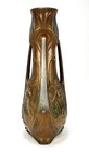 Art Nouveau Fairy Vase By Jean Garnier  French Nymphs Antique Jugendstil Signed