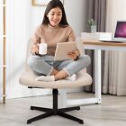 Criss Cross Chair Armless Office Chair No Wheels Modern Swivel Height Adjustable