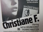 Christiane F   Movie Mini Ad Sheet Vintage Advertising Poster Film David Bowie