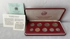 Republic Of Malta 1981 Decimal Proof 9 Coin Set By Franklin Mint