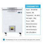 -40    -86  c 28l Horizontal Ultra Low Temperature Refrigerator Laboratory Freezer