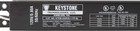 Keystone Kteb-232ris-1-tp-sl Electronic Ballast  2-lamp  32w T8  F32t8  120v