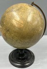 Antique Early 1900s Philip s 12  Terrestrial Globe  Vintage Mahogany Desk Stand
