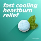 Alka-seltzer Cool Action Heartburn Relief Gum  60 Count  pack Of 1   White