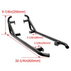 Rock Slider For 14-23 Polaris Rzr Xp 900 1000 Side Steps Nerf Bars Trail 2dr Utv