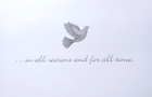 Greeting Card Christmas Holiday Season Peace On Earth Dove