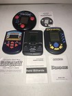 Vintage Handheld Games With Manuals Lot Of 4 Checkers hangman billiard dominoes
