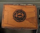 Vtg 1988 Signed P Dunthorne Upper Skagit Raven Northwest Cedar Wood Box  