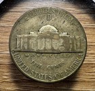 1943-d Jefferson War Nickel - Actual 35  Silver Coin Shown - Free Shipping Inv84