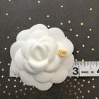Chanel Camillia Flower   From Chanel Store Comes With Purchase  White One Size  