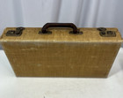 1930s Catalin Bakelite 260 Poker Chips In Travel Case Butterscotch Red Yellow