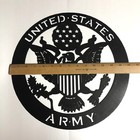 U s  Army Sign  Metal Army D  cor  Military Wall Art  Custom Made