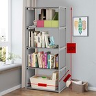 Bookcase Bookshelf Clothes Storage Shelves Shelving Cabinet Display Rack 4 Tier